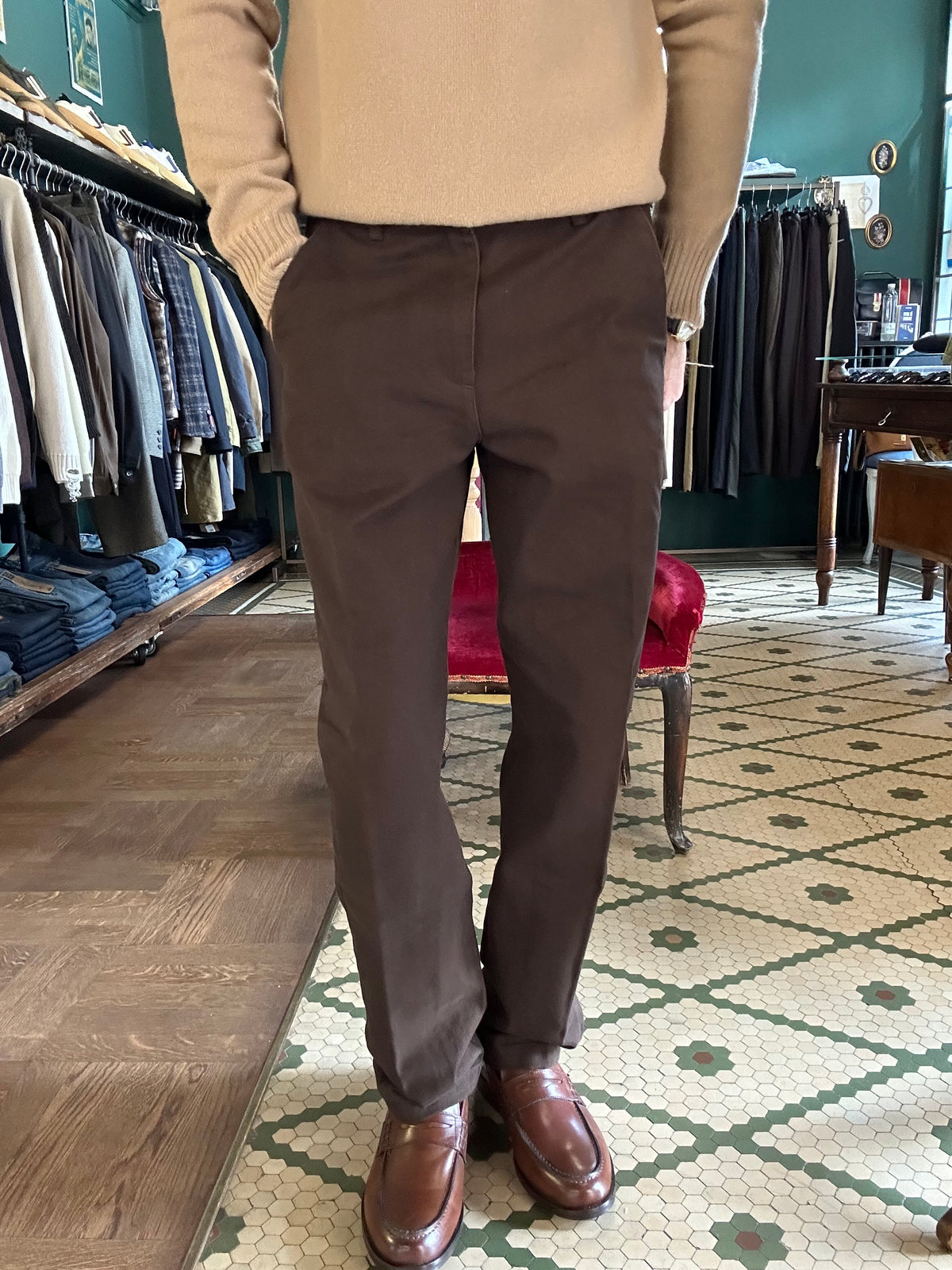 Pantalone Meleda chino loose fit