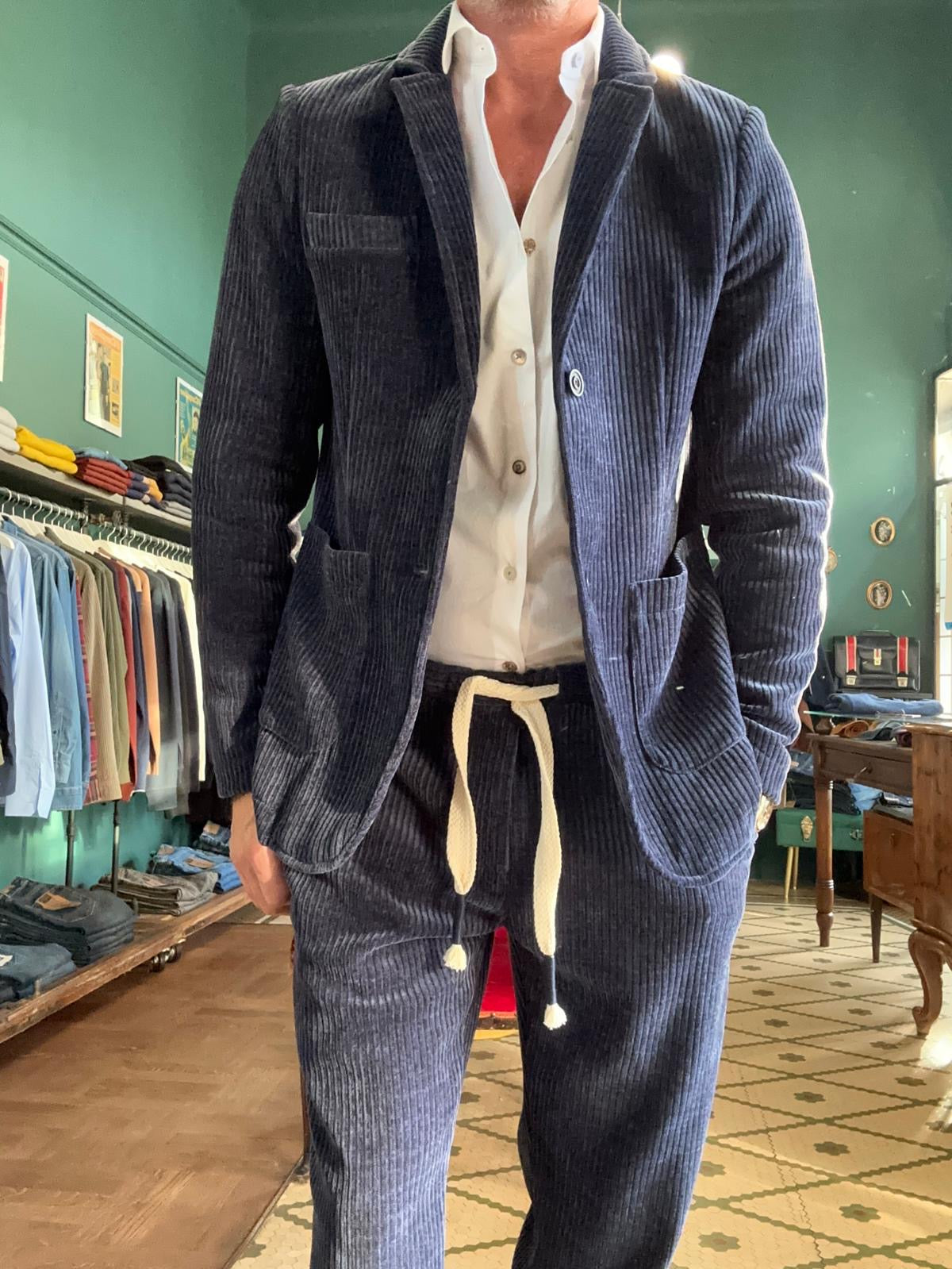 Giacca koon in velluto a coste