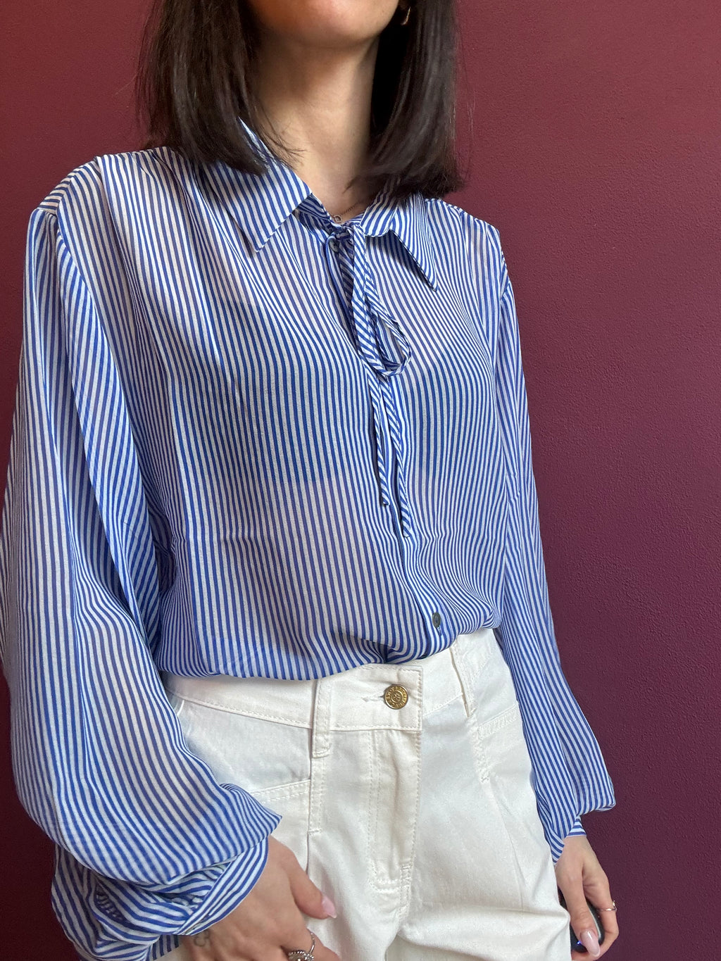 Satin wand shirt