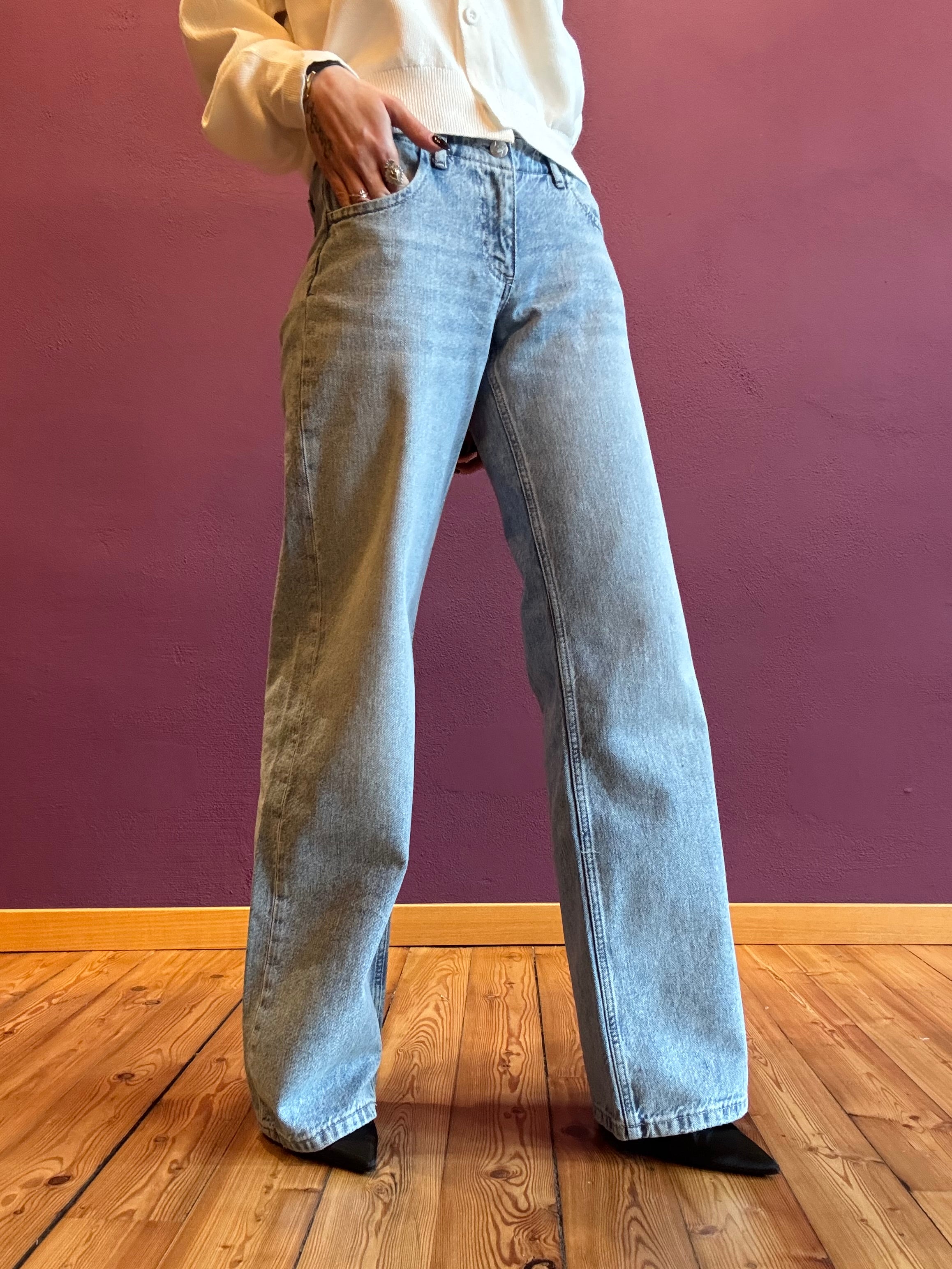 Jeans wide straight fit