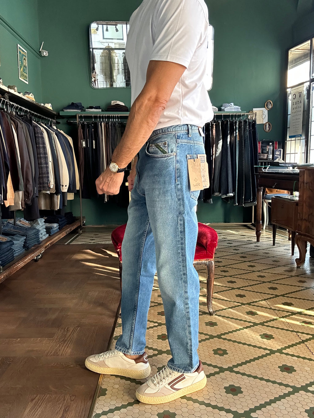 Jeans Yellowstone cropped fit