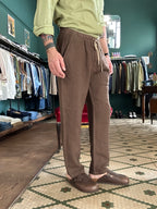 Pantalaccio 100% lino regular fit Made in Italy