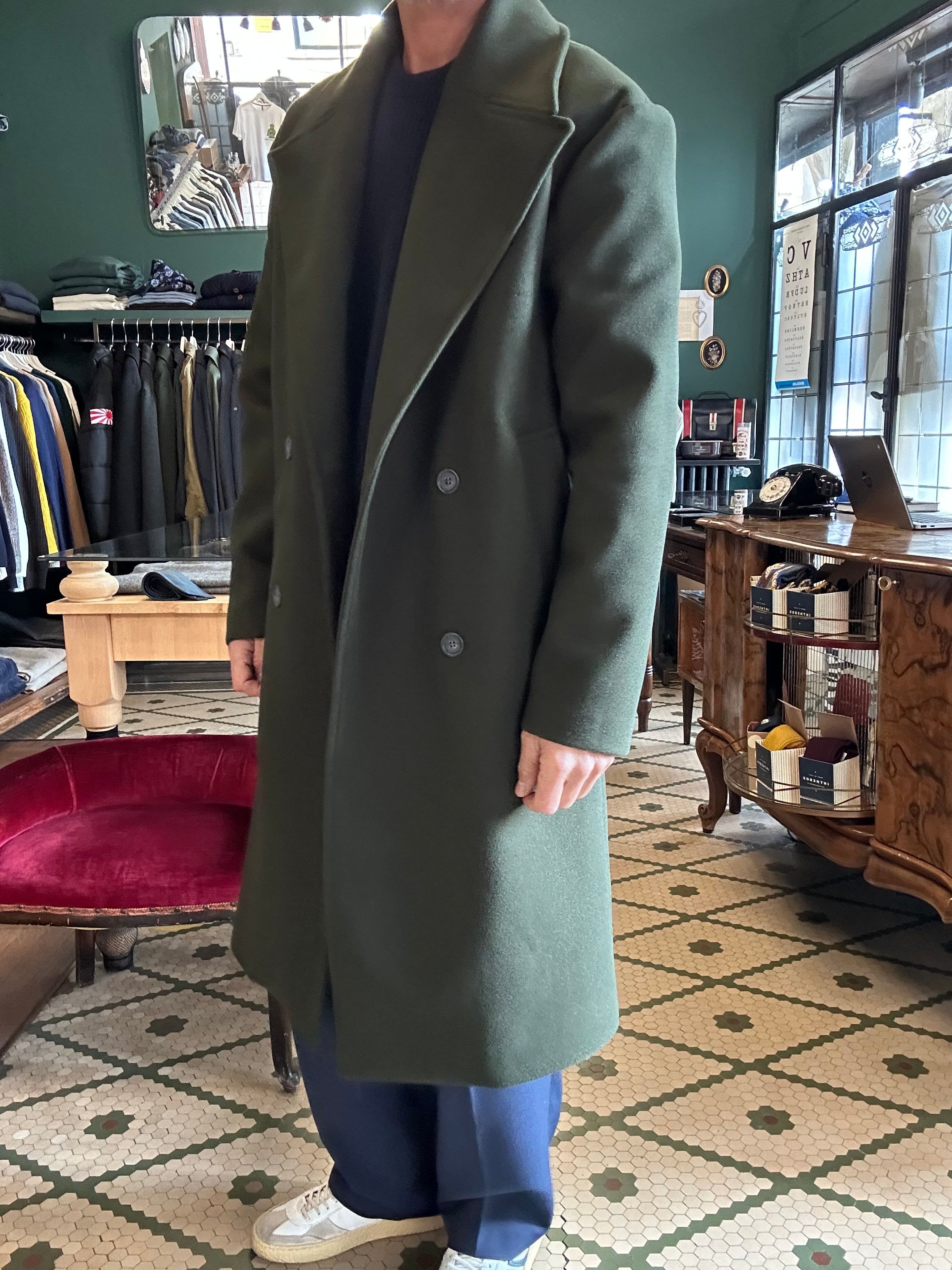 Cappotto doppiopetto oversize