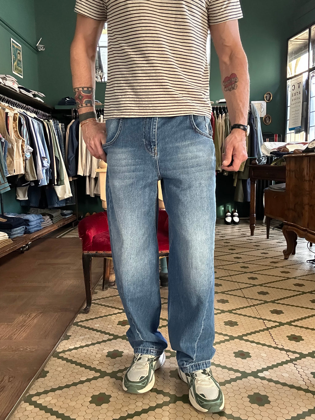 Jeans gran canyon baloon barrel leg