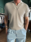 Polo maglina in cotone operato Dandy-abbigliamento