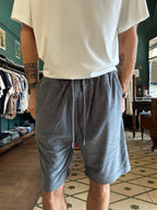 Bermuda in spugna loose fit