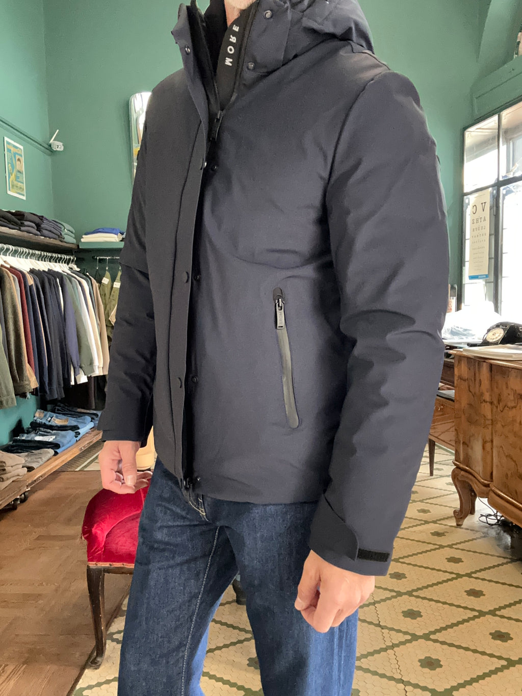 Giubbotto "copernico" tech imbottito