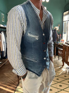 Gilet garry’s earth in denim