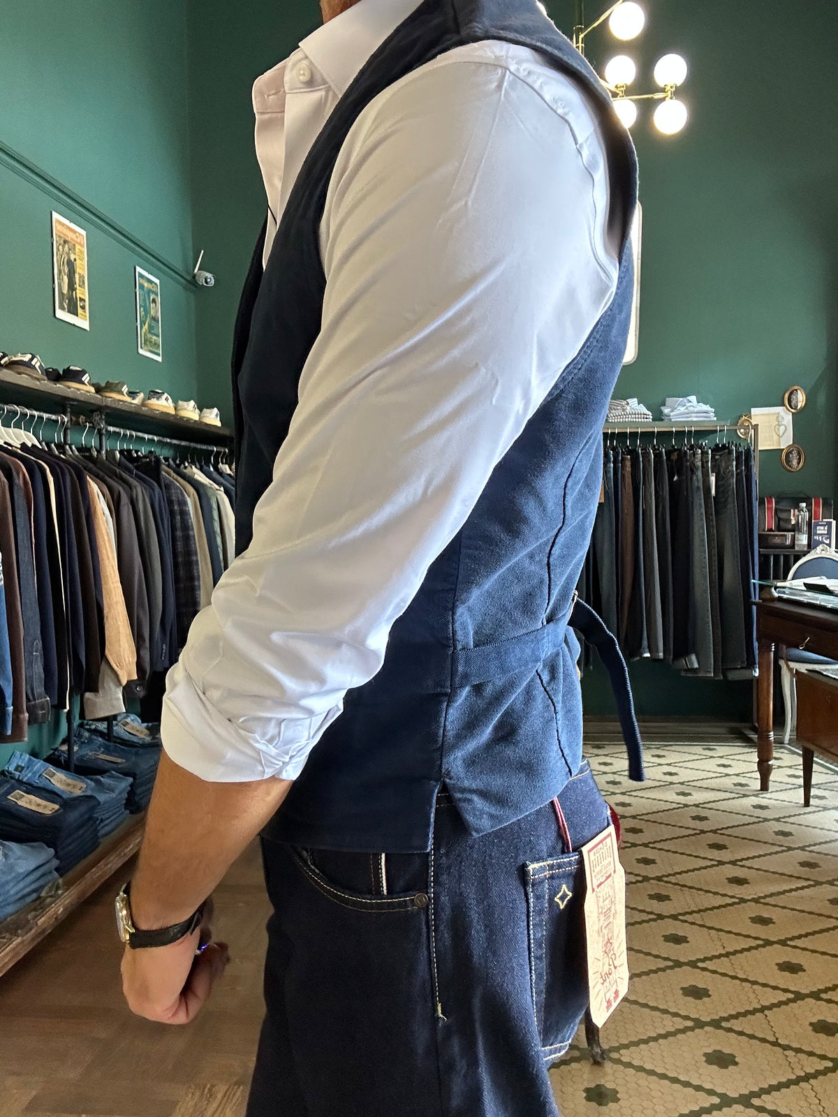 Gilet in fustagno Garry’s Earth