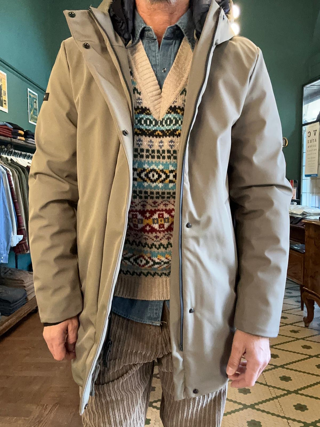 Giubbotto parka imbottito “Clark”