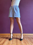 Pantaloncino a righe stile boxer