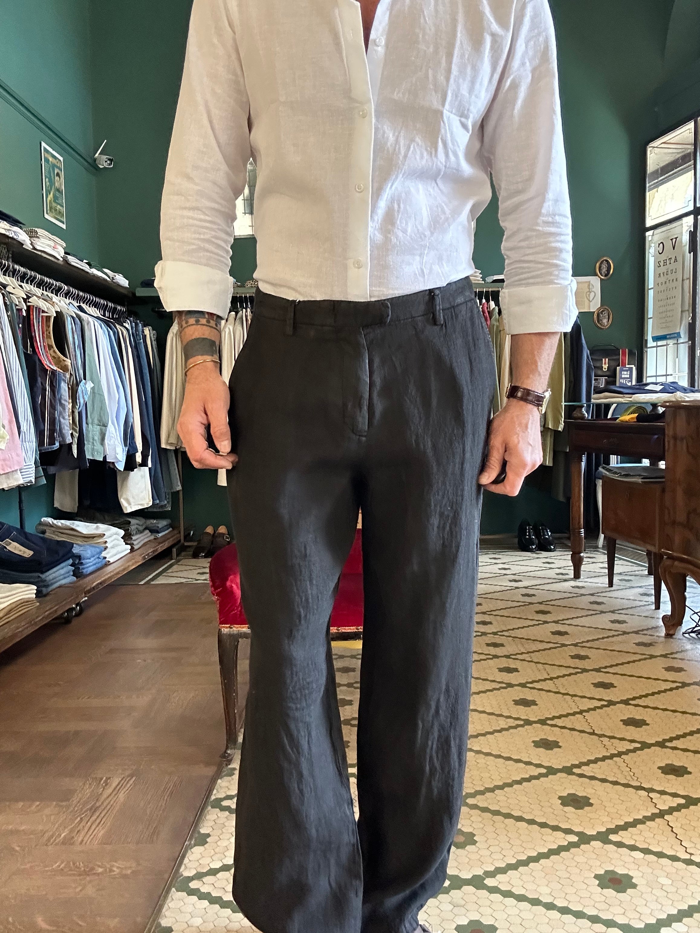 100% Linen baggy Ghibli trousers
