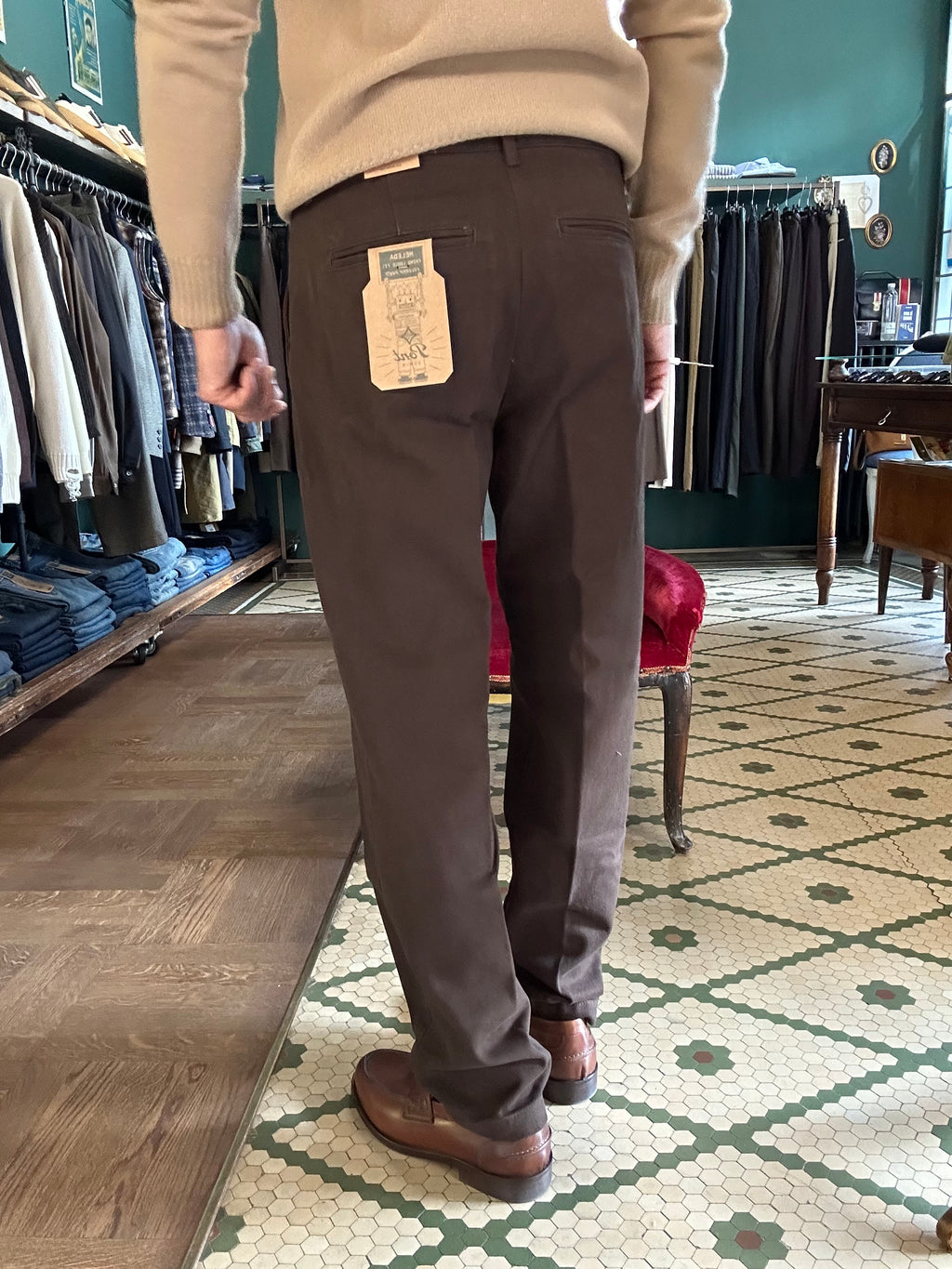 Pantalone Meleda chino loose fit