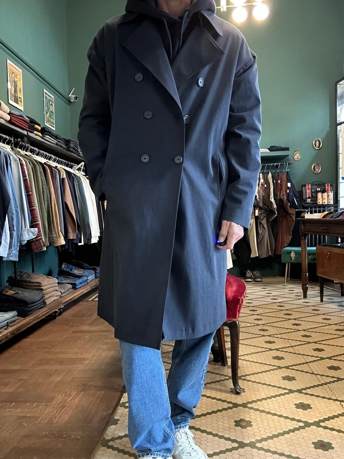 soprabito over foderato in cotone