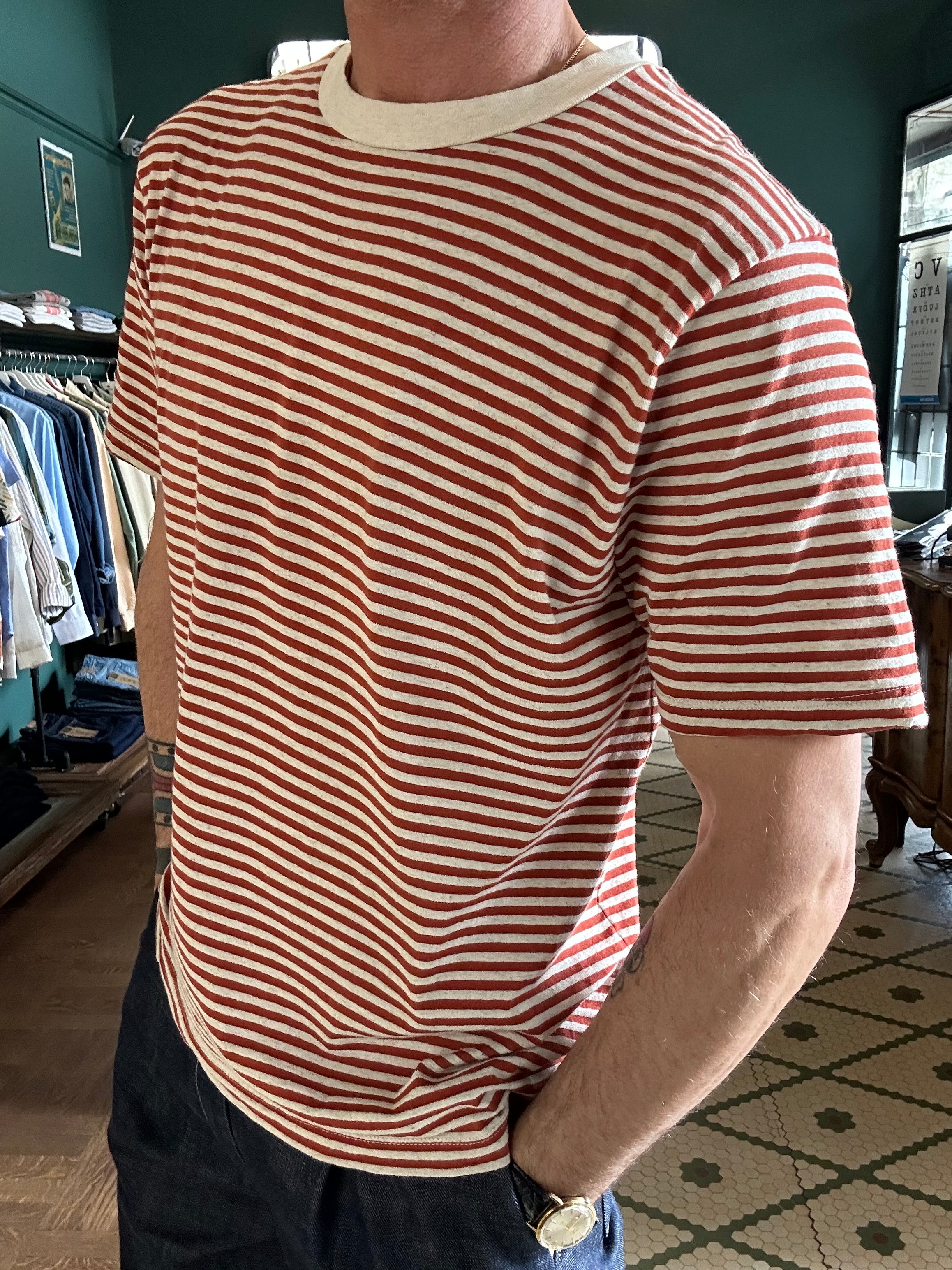 T-shirt inthebox stripe Made in Italy