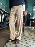 Pantalone Genny con pence regular fit