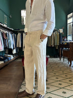 100% Linen baggy Ghibli trousers