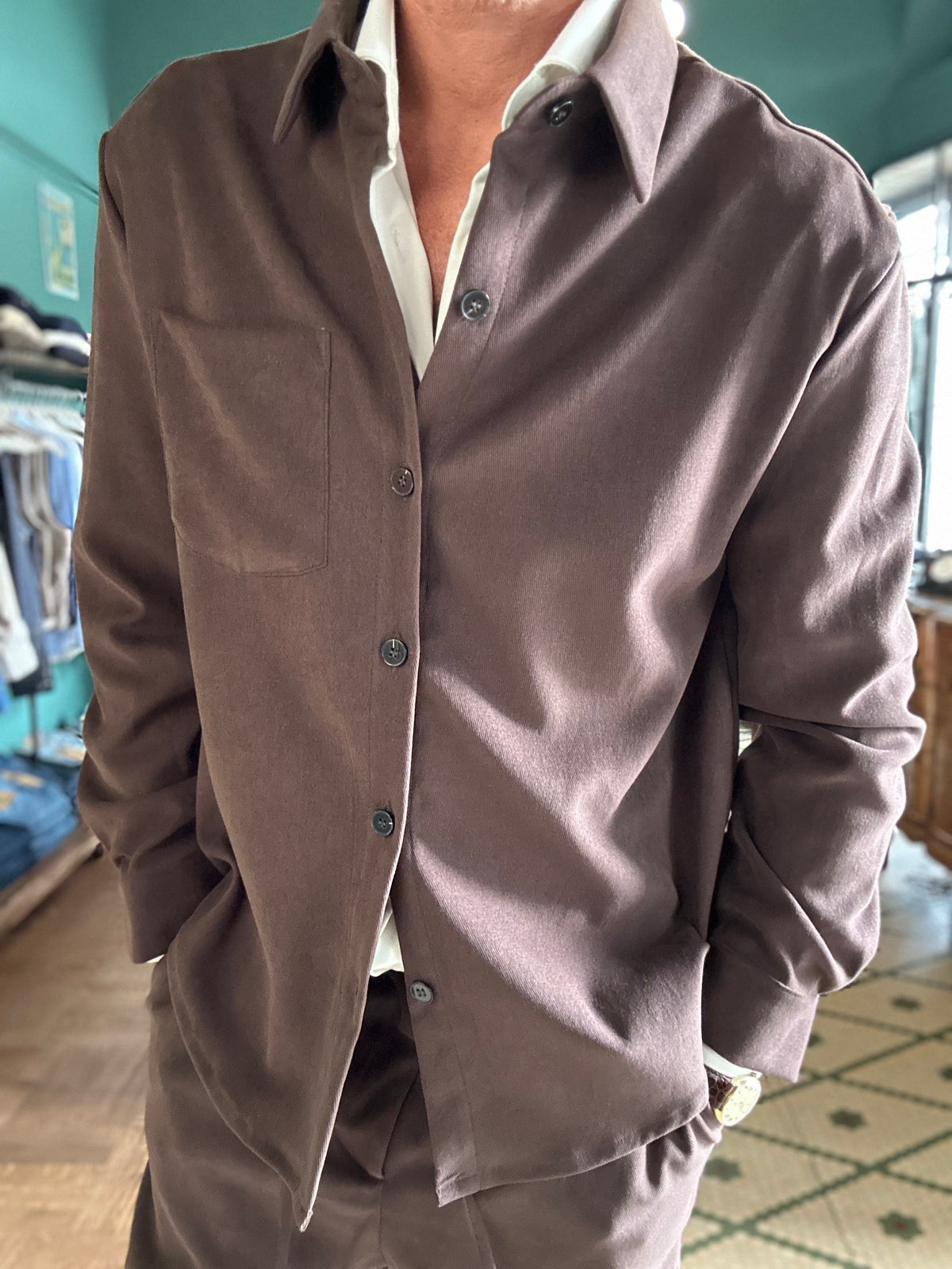Camicia over shirt
