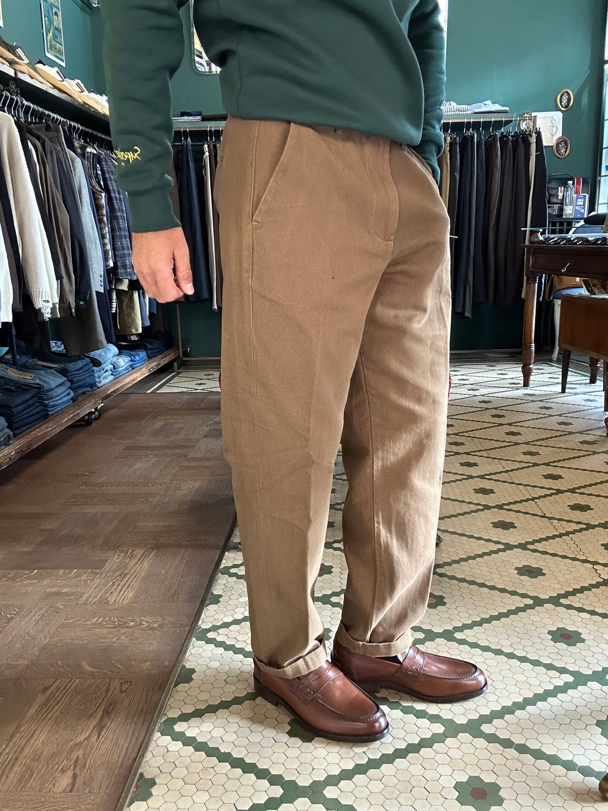 Pantalone Meleda chino loose fit