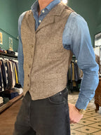 Gilet chesapeack’s in lana spigata