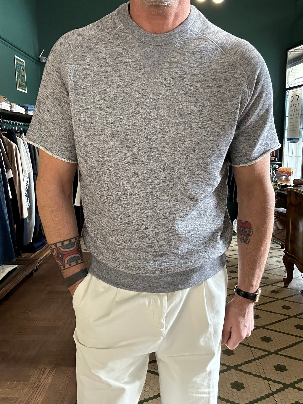 Felpa chesapeack’s mezza manica