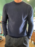 Maglione girocollo “Mario” 100% made in italy in lana