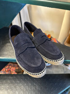 Suede boat moccasin