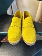 Suede boat moccasin