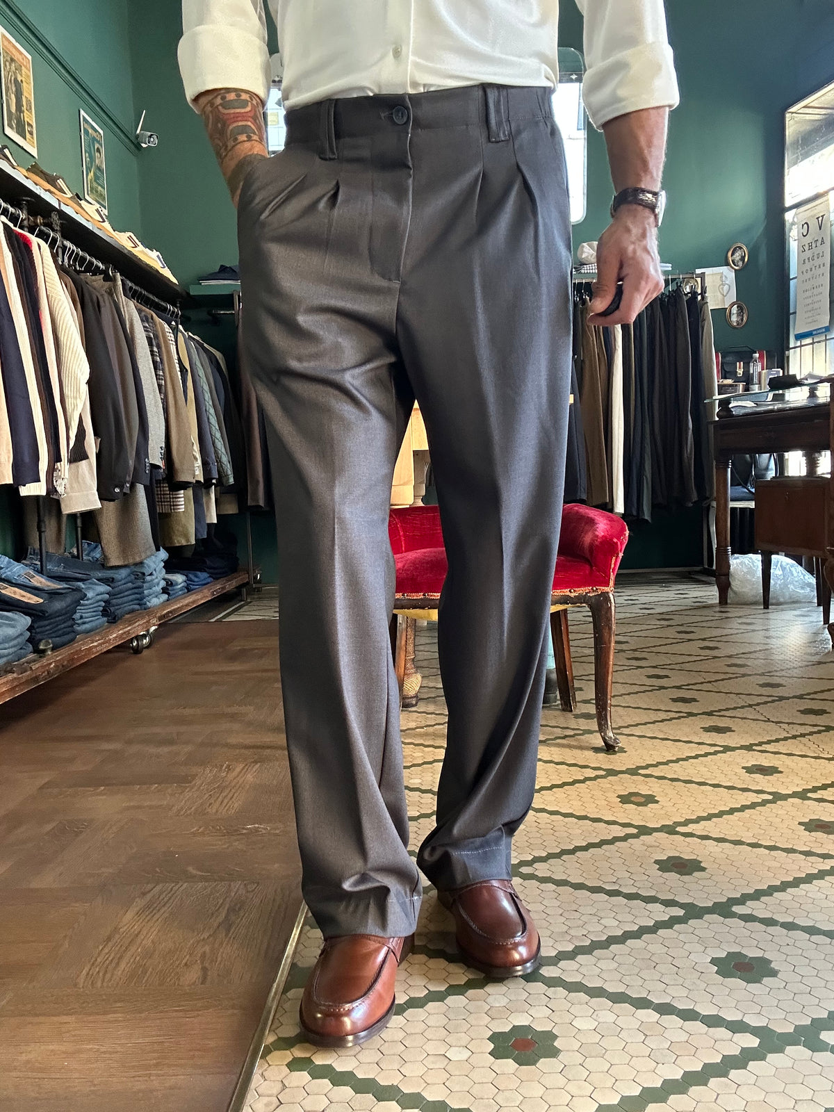 Pantalone Barra loose fit