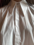 Camicia oversize con maniche a sbuffo