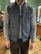 Smanicato reversibile blu