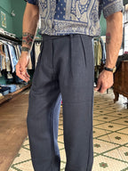 Pantalone Yan Simmon Vardar misto lino spigato