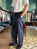 Pantalone regular fit cotone Made in Italy