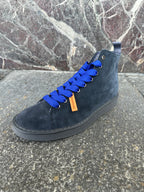 Panchic alte in suede cobalto e blu elettrico