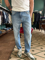 Yellowstone cropped fit jeans