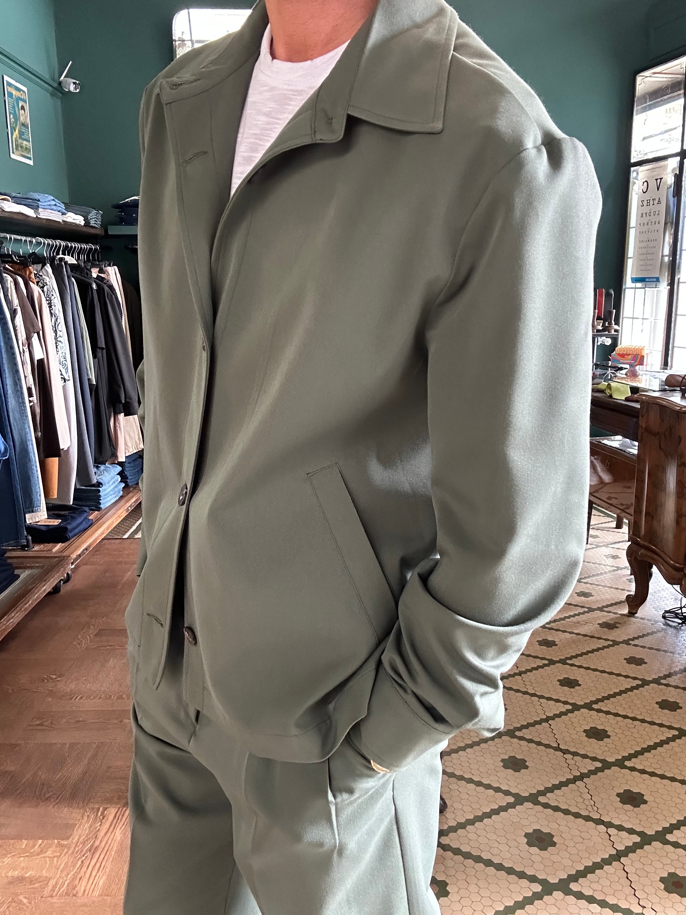 Giubbino collo camicia