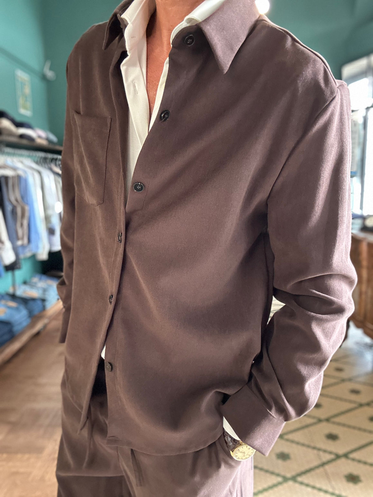 Camicia over shirt