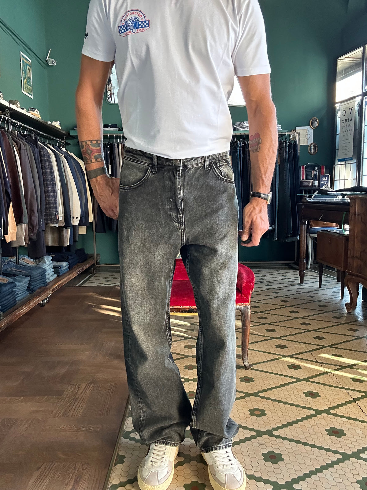 Jeans cleveland wide fit