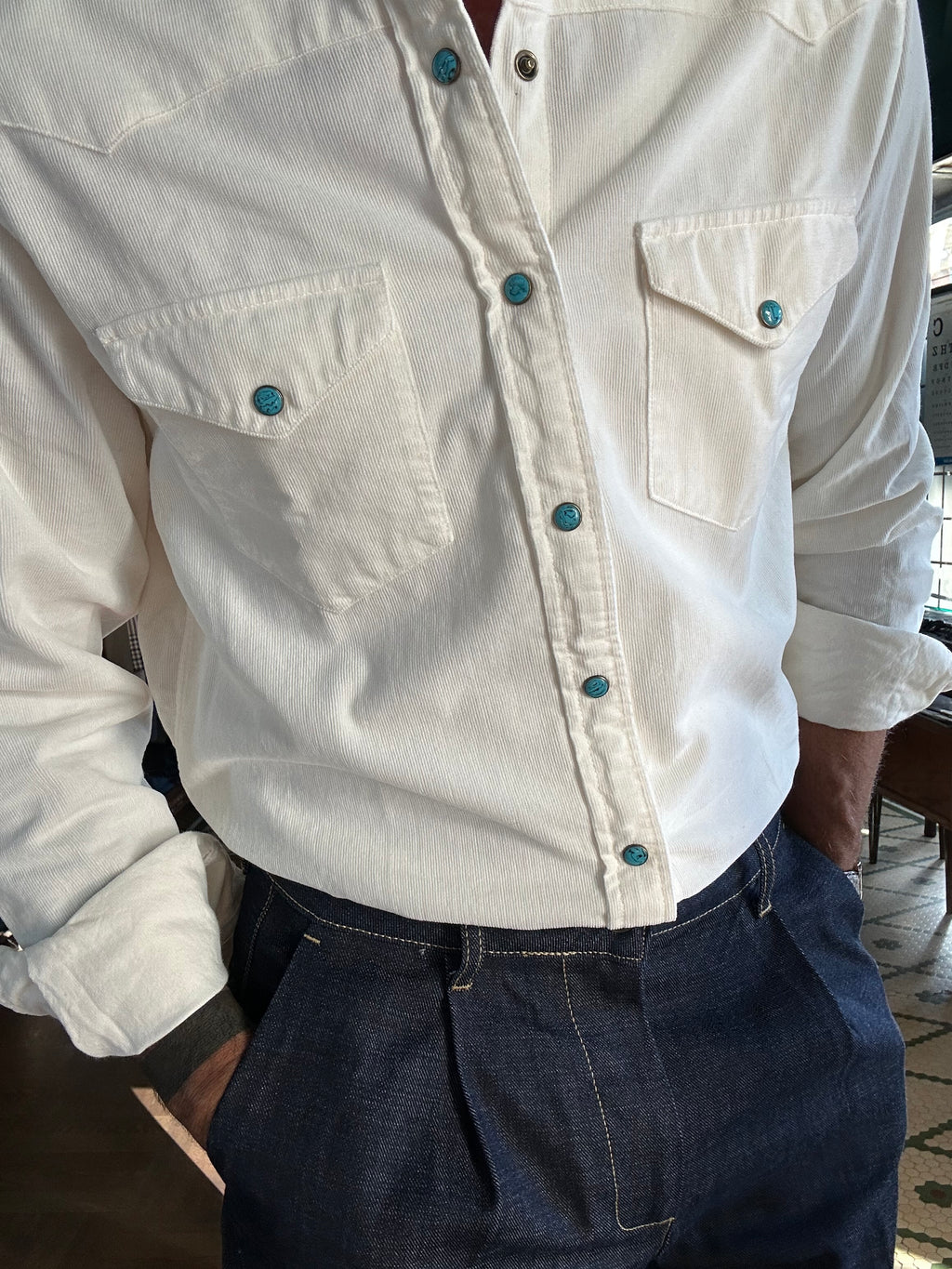 Camicia western velvet flagstaff Chesapeack’s