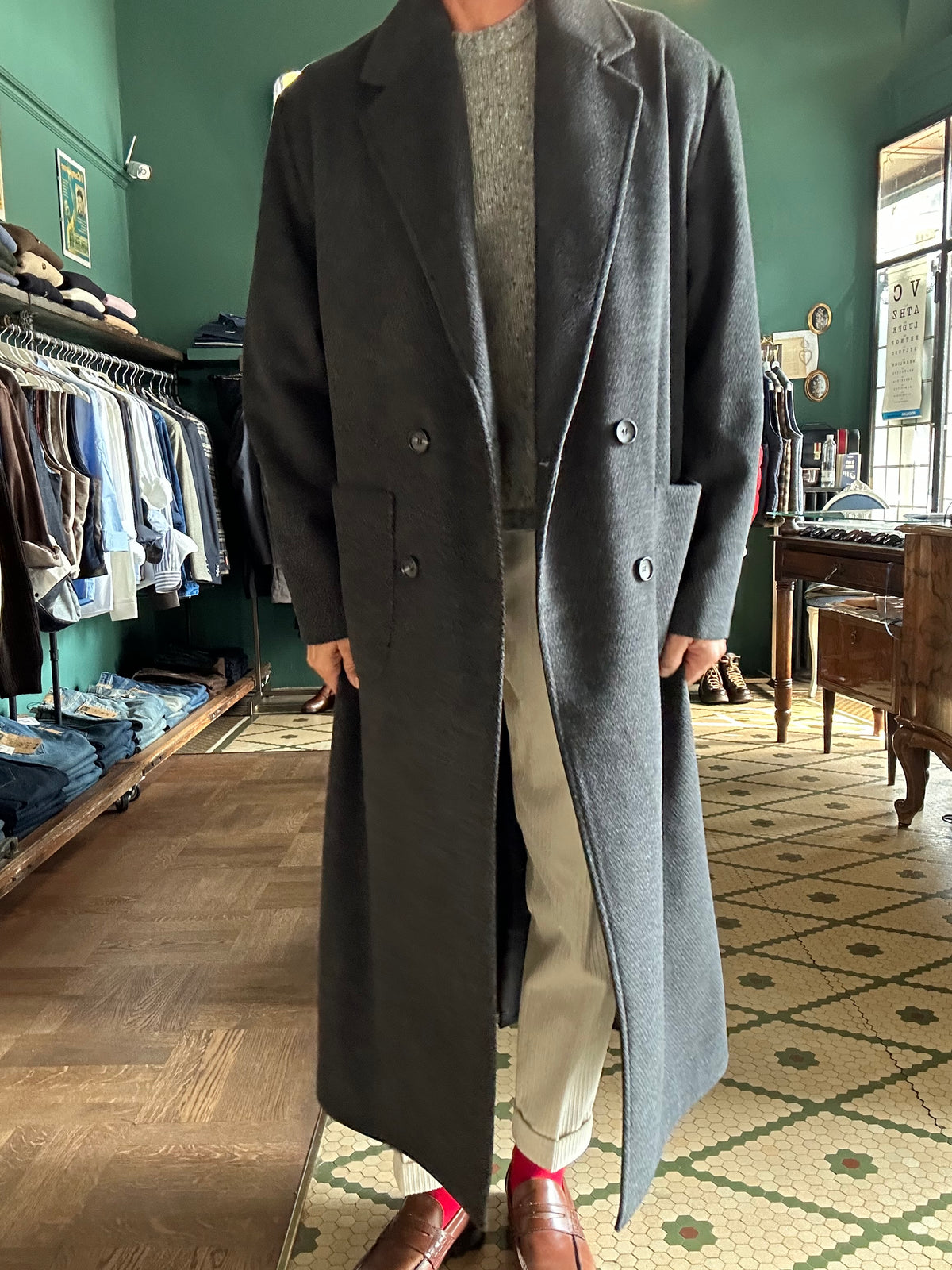 Cappotto lungo made in Italy