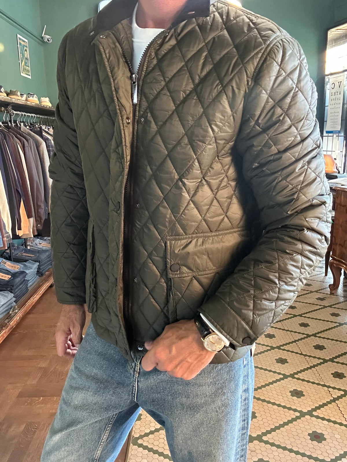 Giubbino trapuntato modello Husky