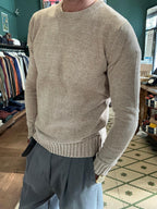 Maglione effetto ciniglia