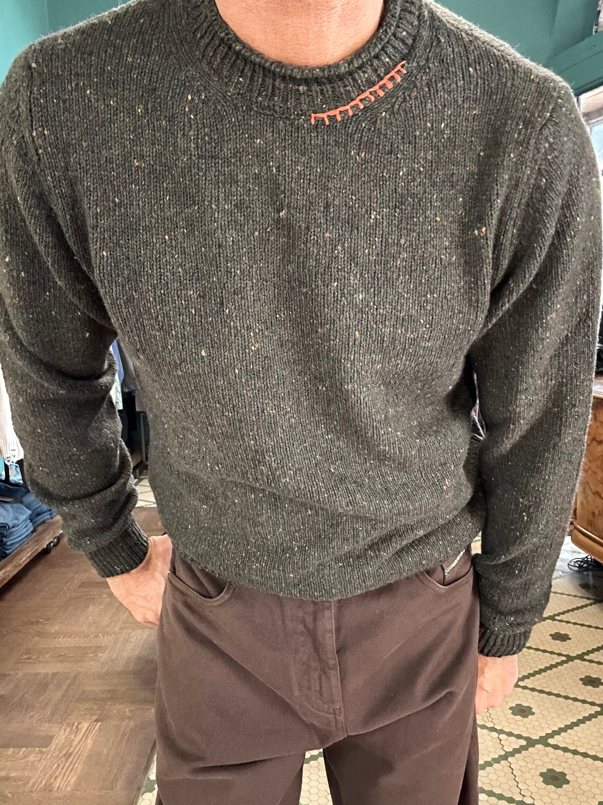 Maglione Koon misto lana puntinato