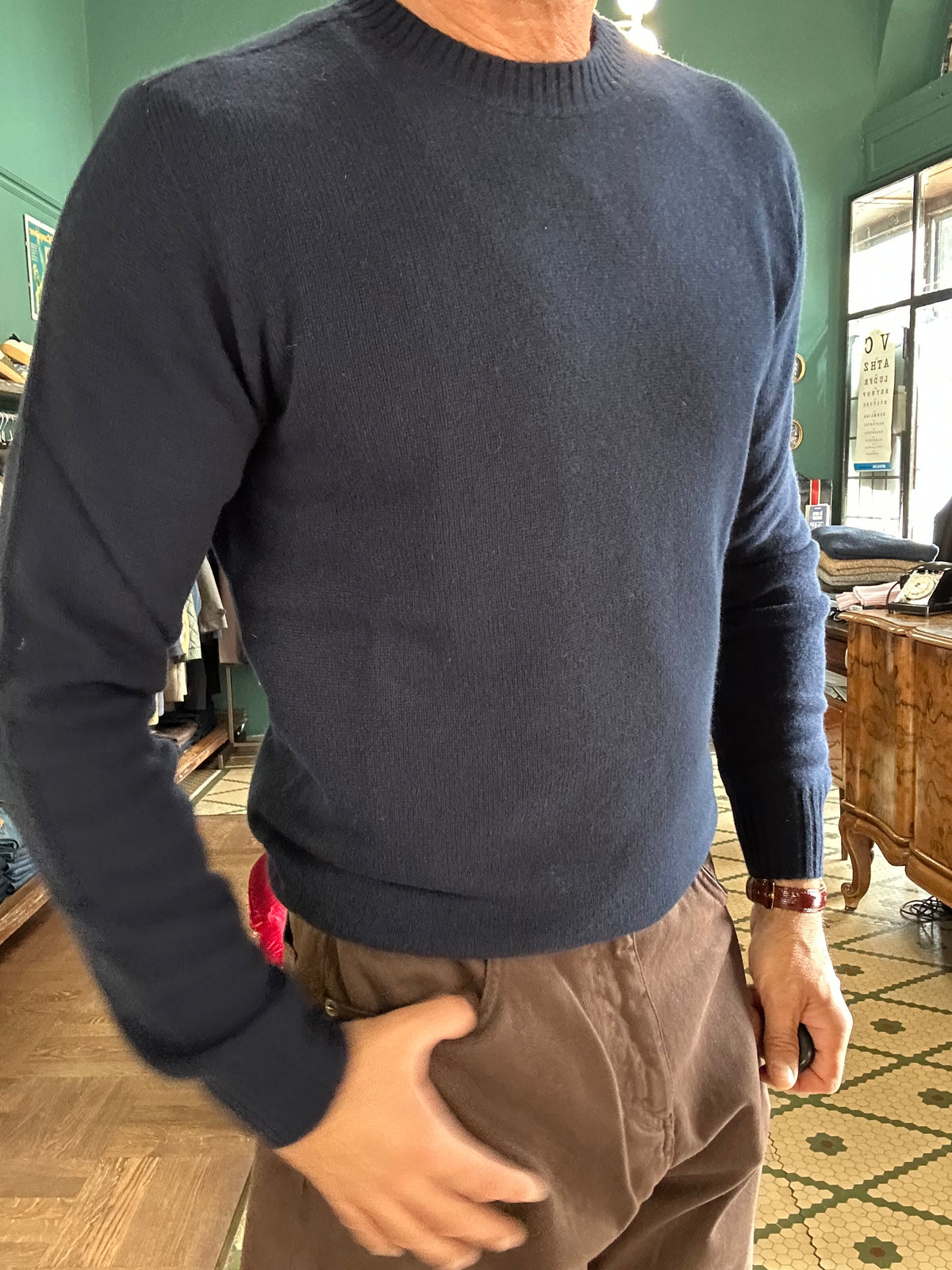 Maglione girocollo Retois 100% cashmere