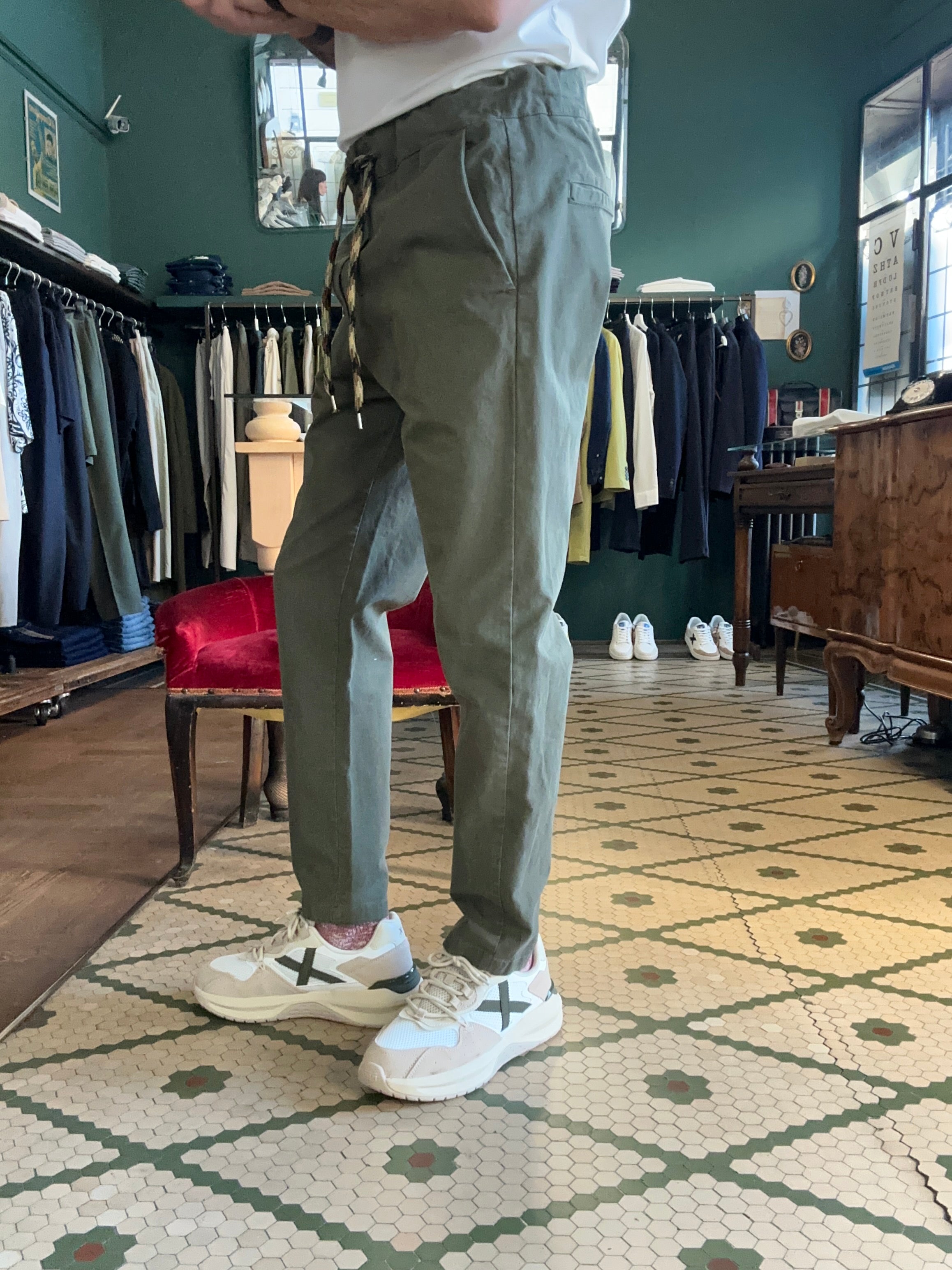 Pantalaccio in cotone operato