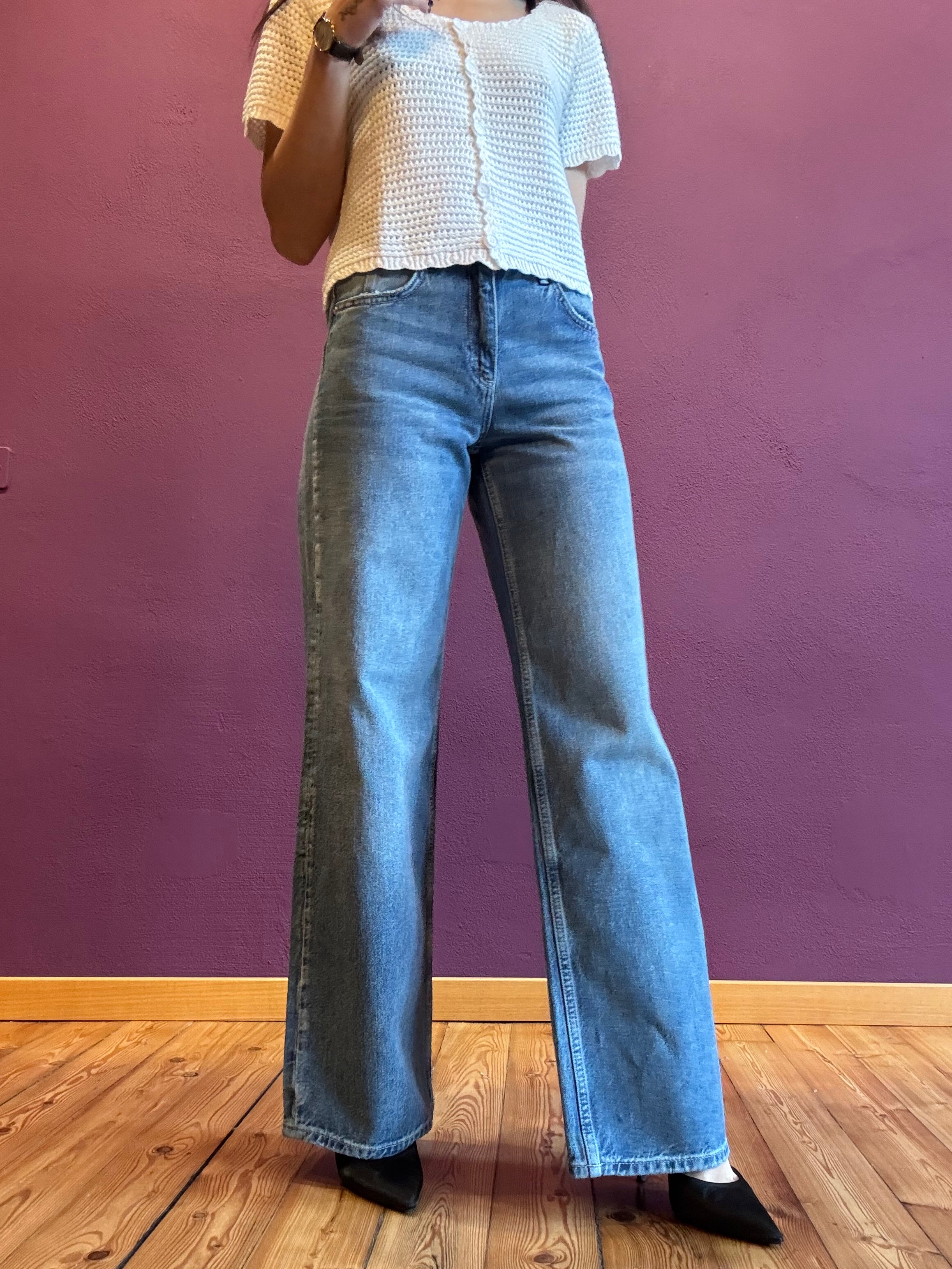 Jeans relaxed straight leg