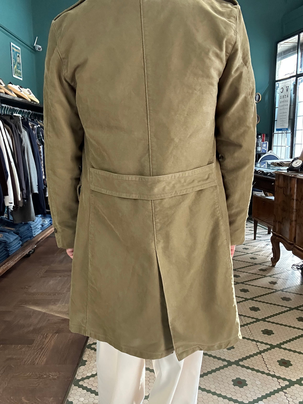 Trench jungle cloth naval officier Chesapeack’s