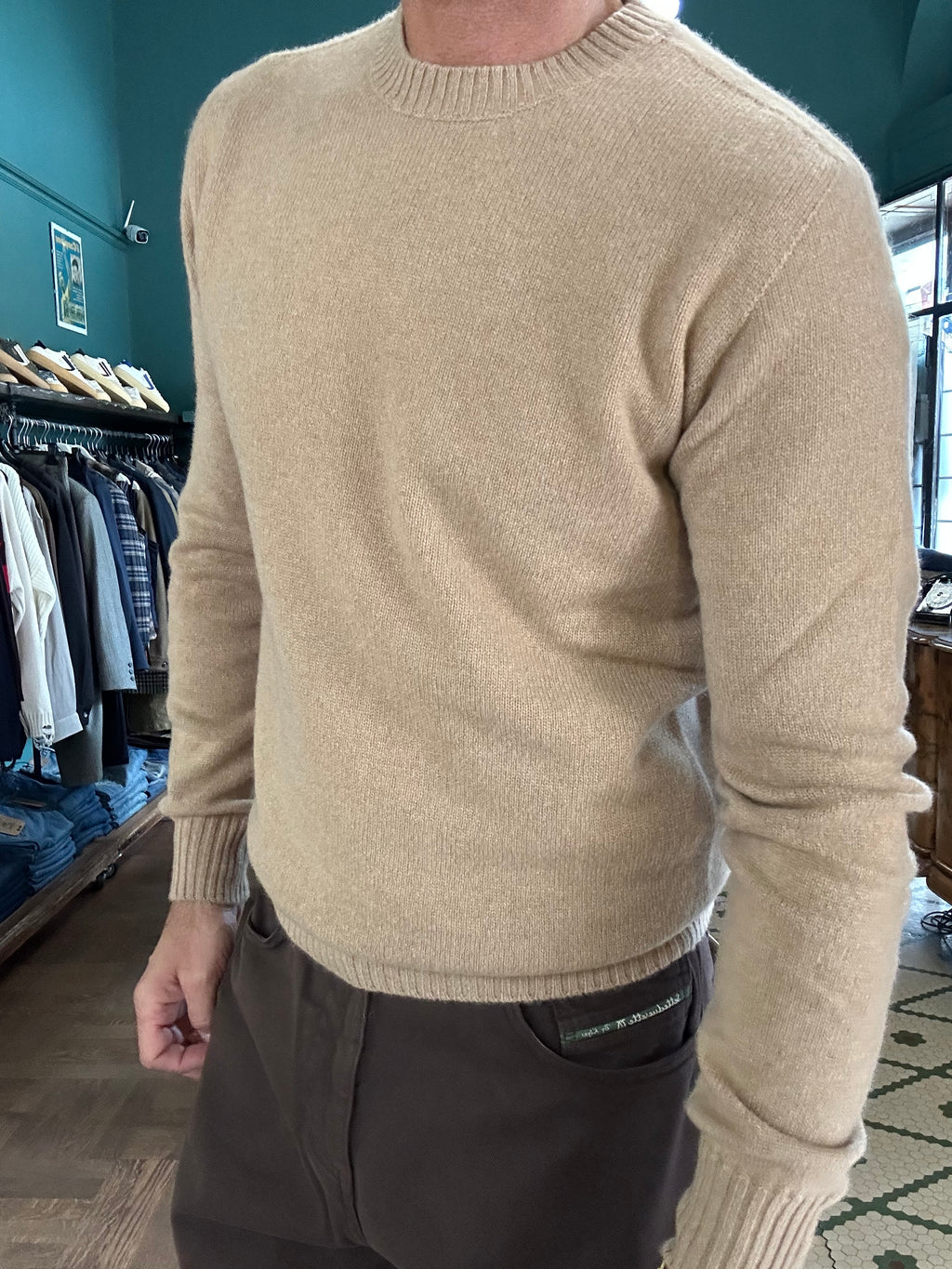 Maglione girocollo Retois 100% cashmere