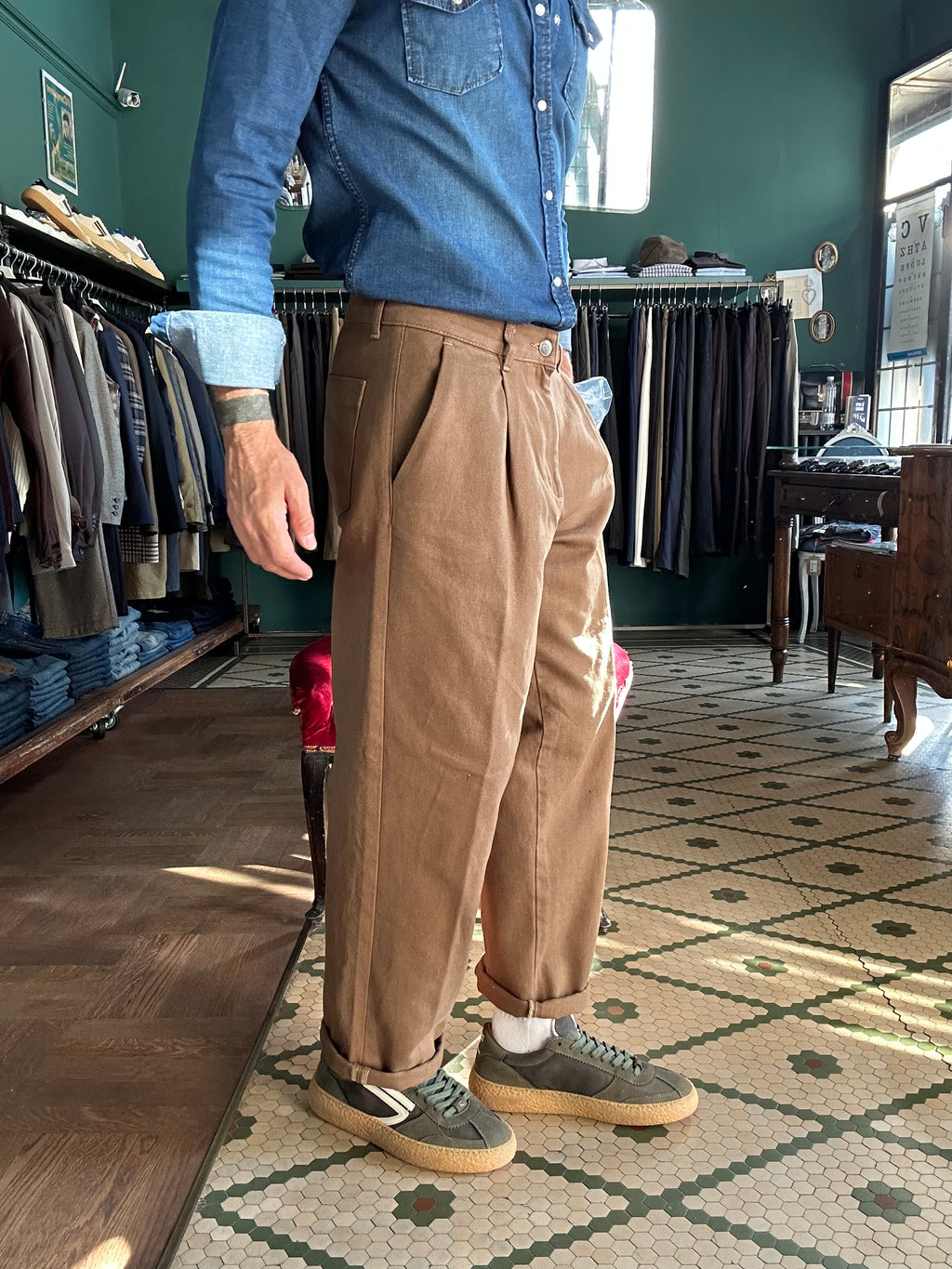 Pantalone Delamere chino fit