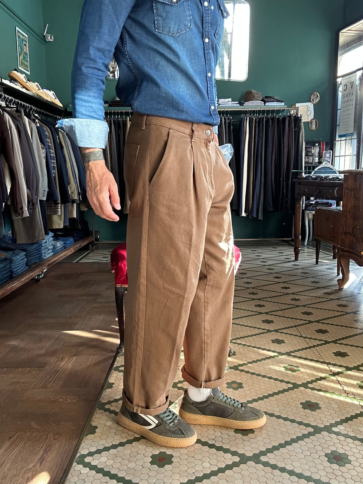 Pantalone Delamere chino fit